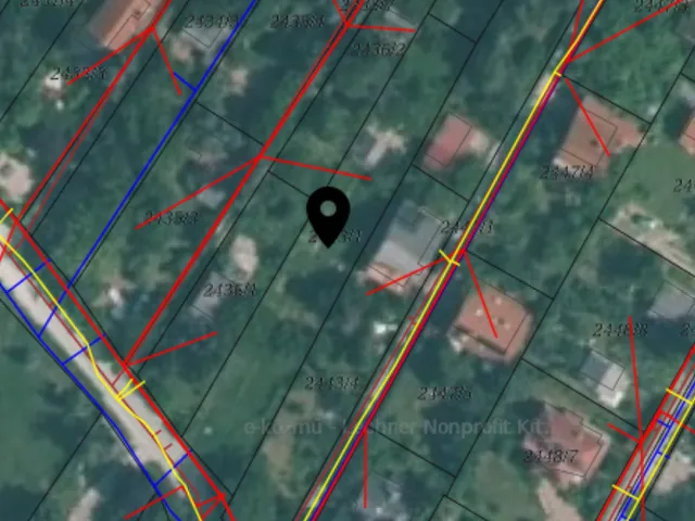Eladó telek Pilisborosjenő 1041 nm