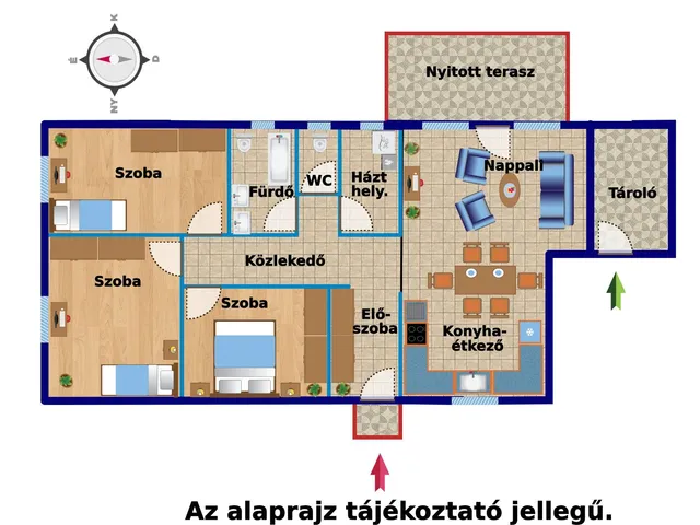 Eladó ház Kiskunlacháza 75 nm
