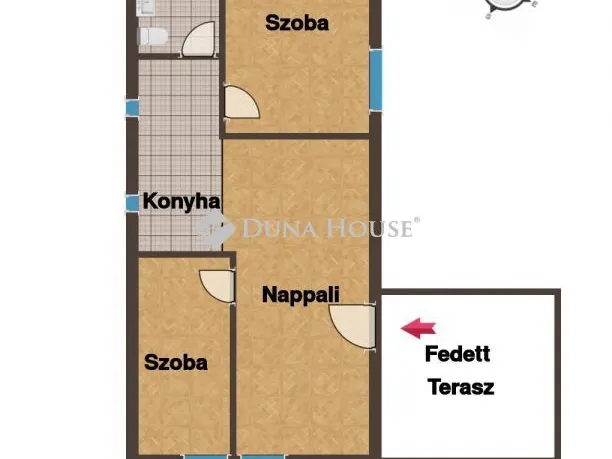 Eladó ház Dömsöd, Védgátsor 42 nm