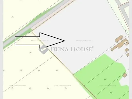 Eladó telek Tápióság 11464 nm