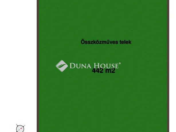 Eladó telek Dunaharaszti 442 nm