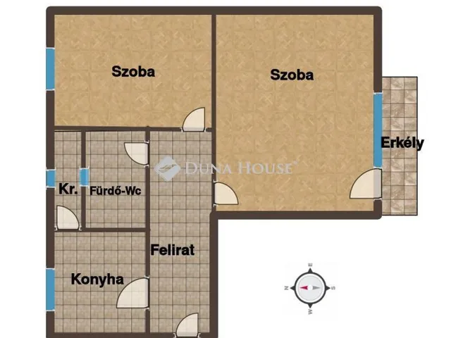 Kiadó lakás Szigetszentmiklós 49 nm