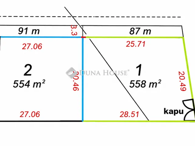Eladó telek Délegyháza 1287 nm