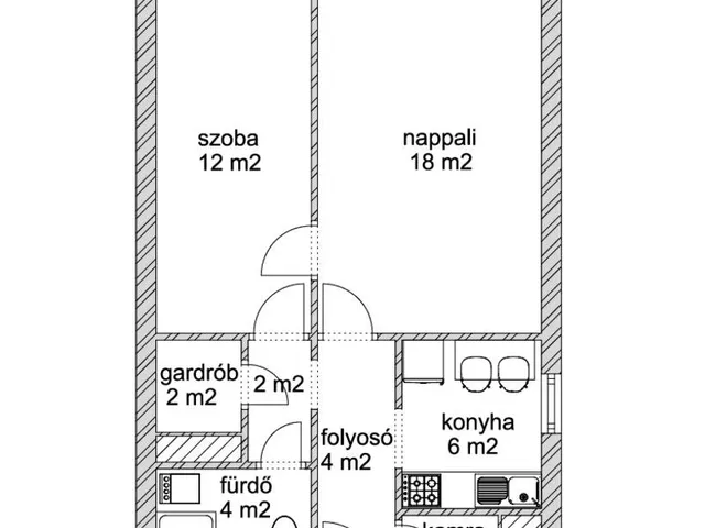 Eladó lakás Budapest XIV. kerület, Alsórákos 55 nm