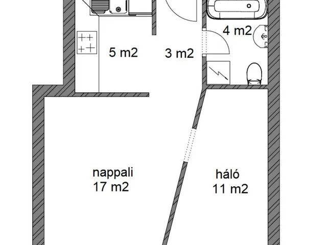 Eladó lakás Budapest XIII. kerület, Angyalföld 40 nm