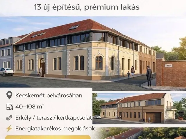 Eladó lakás Kecskemét, Belváros 75 nm