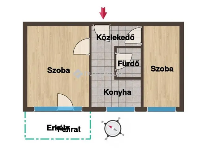 Kiadó lakás Kecskemét, Akadémia körút 54 nm