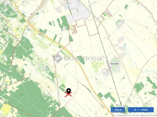 Eladó telek Városföld 15000 nm