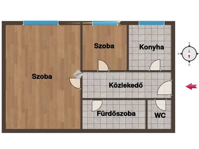 Eladó lakás Kecskemét 47 nm