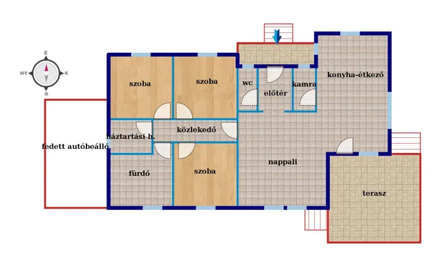 Eladó ház Kecskemét 105 nm