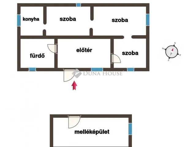 Eladó mezőgazdasági ingatlan Kecskemét, Belsőnyír tanya 54 nm