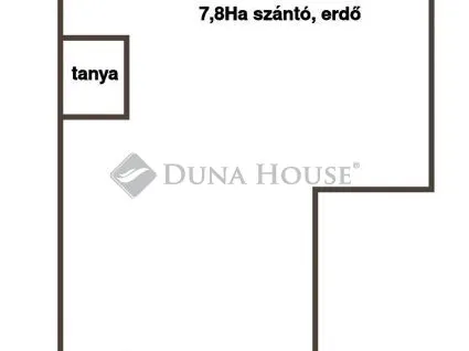 Eladó telek Kecskemét 78325 nm