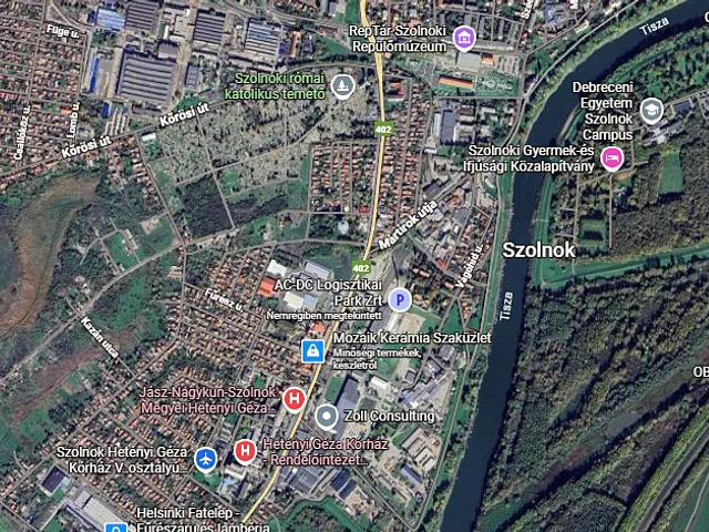 Eladó telek Szolnok, Tallinn 10186 nm