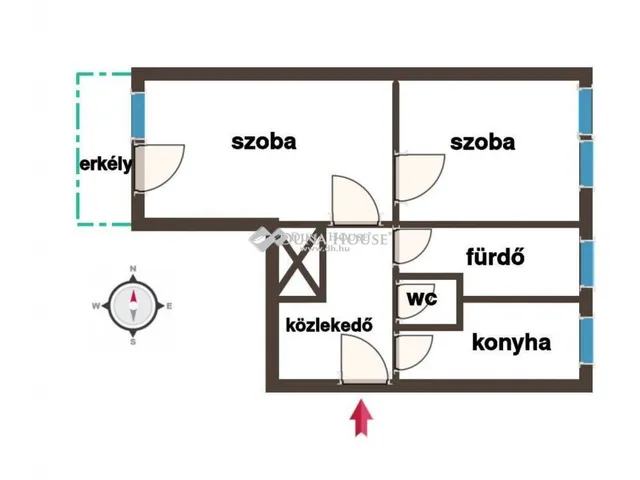 Eladó lakás Kecskemét 54 nm