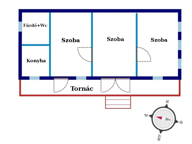 Eladó ház Mohács 76 nm