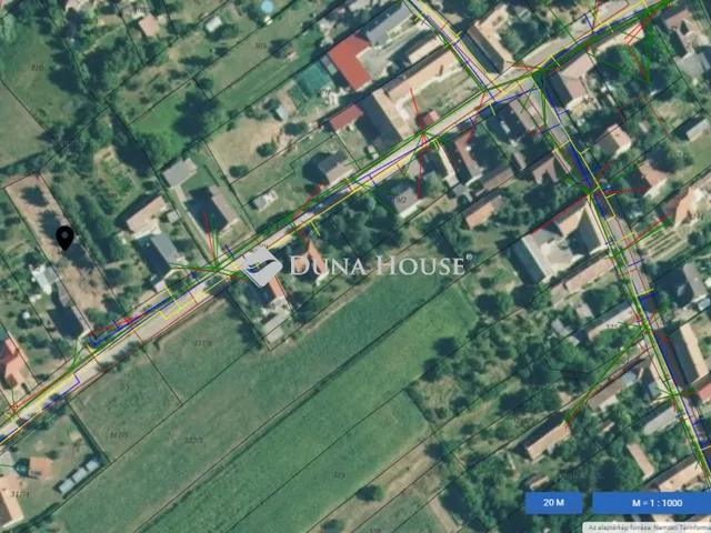 Eladó telek Magyarszék 1235 nm
