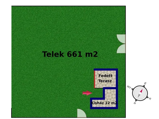 Eladó telek Sé 661 nm