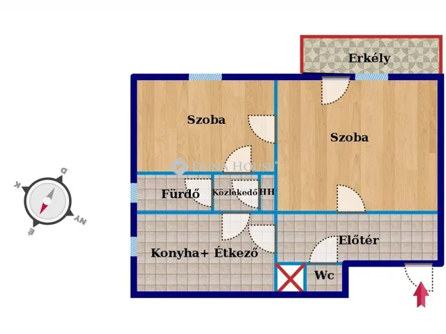 Kiadó lakás Szombathely, Felsőőr utca 56 nm
