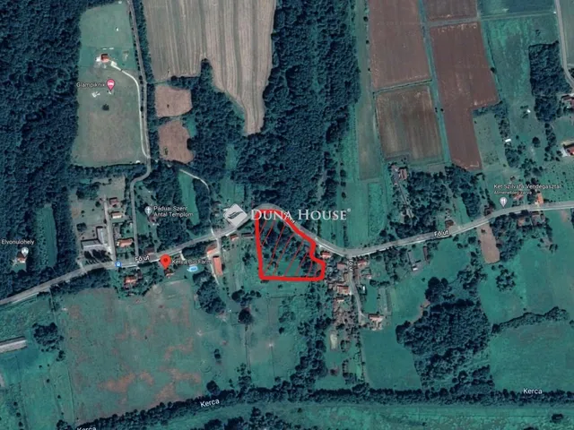 Eladó telek Kercaszomor, Fő út 4392 nm