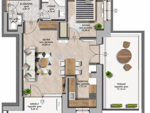 Eladó lakás Zalaegerszeg 64 nm