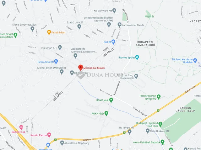 Eladó kereskedelmi és ipari ingatlan Törökbálint, Dózsa György út 1700 nm
