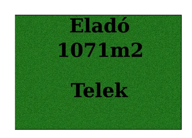 Eladó telek Nyíregyháza 1071 nm