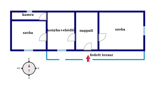 Eladó ház Gégény, Petőfi Sándor utca 67 nm