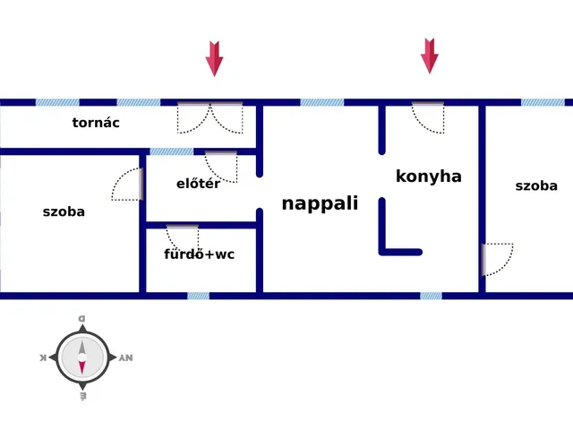 Eladó ház Pócspetri 82 nm