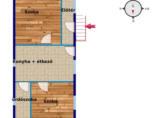 Eladó ház Nyírbogdány 60 nm