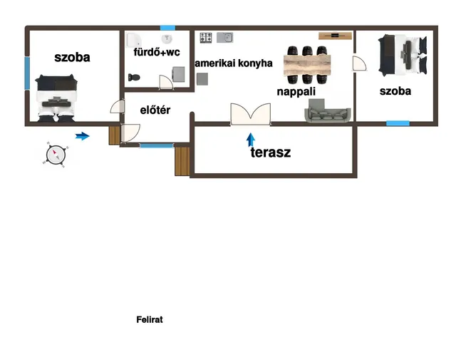 Eladó ház Kállósemjén 71 nm