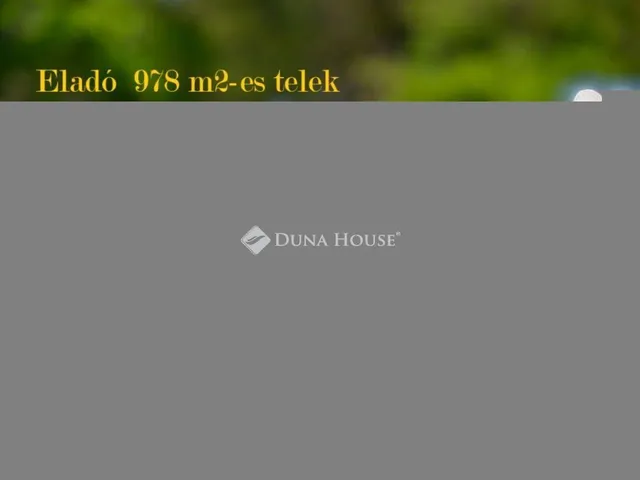 Eladó telek Kisvárda 978 nm