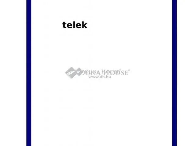 Eladó telek Rakamaz 14633 nm