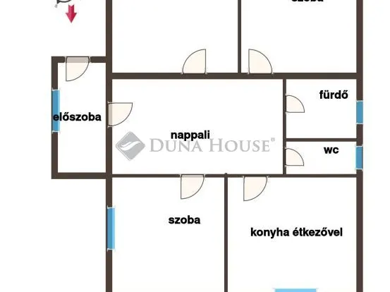 Eladó ház Pátroha, Klapka György utca 83 nm