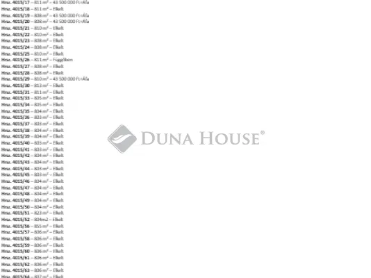 Eladó telek Isaszeg 842 nm