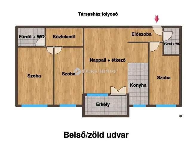 Eladó lakás Budapest VIII. kerület, Corvin sétány 83 nm