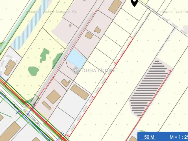 Eladó telek Szolnok, Thököly út 2551 nm