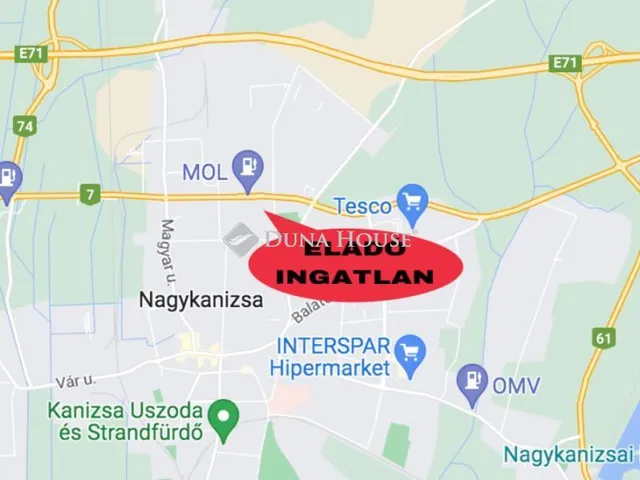 Eladó kereskedelmi és ipari ingatlan Nagykanizsa 2000 nm