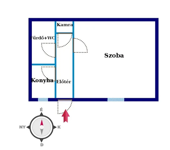 Eladó lakás Csurgó, Széchenyi tér 40 nm