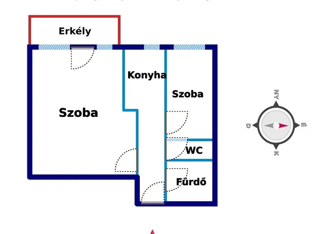 Eladó lakás Nagykanizsa 40 nm