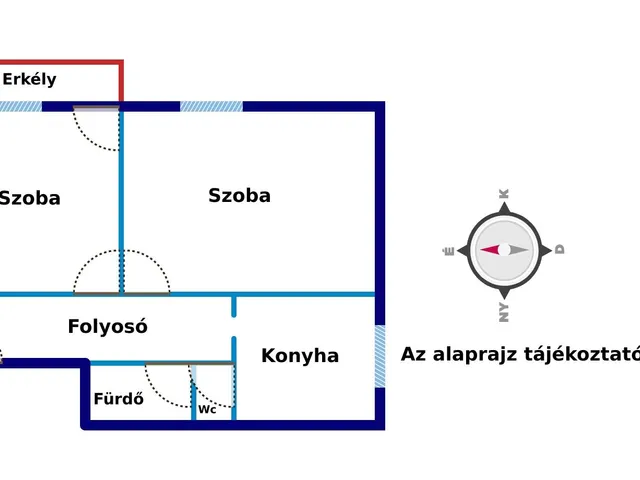 Eladó lakás Nagykanizsa 49 nm