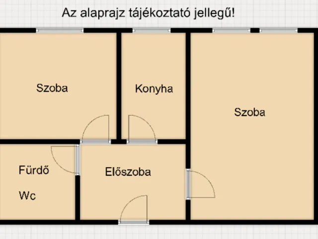 Eladó lakás Veszprém 42 nm