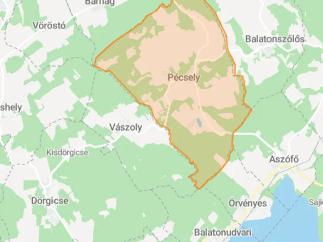 Eladó mezőgazdasági ingatlan Pécsely 1539 nm