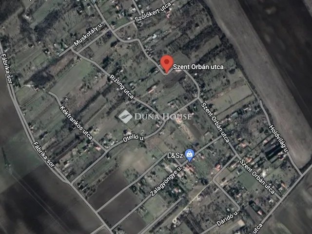 Eladó telek Tordas 1350 nm