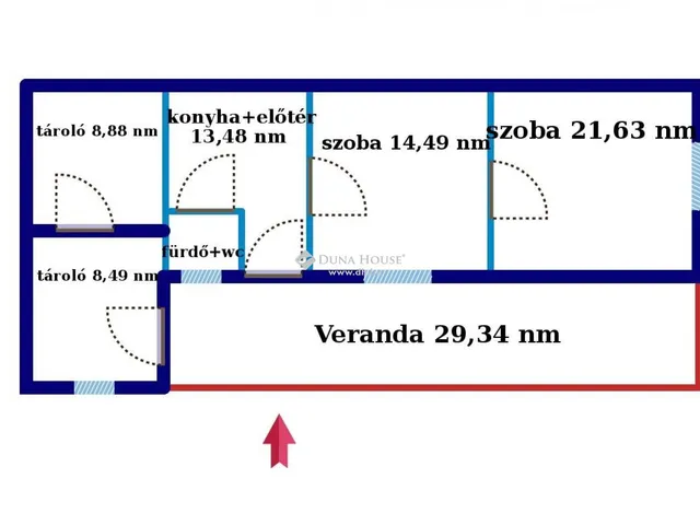 Kiadó ház Adony 100 nm