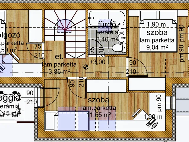 Eladó ház Budapest XXII. kerület 85 nm