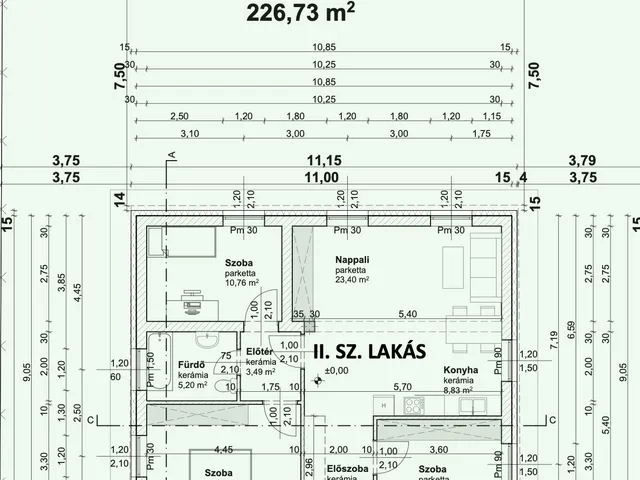 Eladó lakás Érd 90 nm