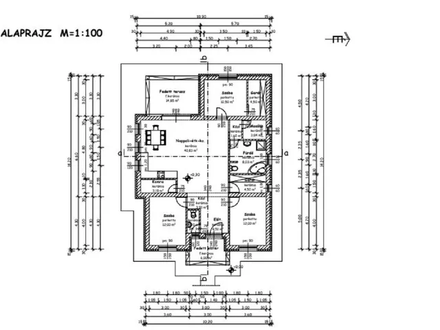 Eladó ház Nyíregyháza, Oros 110 nm