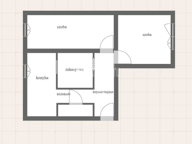 Eladó lakás Nyíregyháza, Malomkert 54 nm