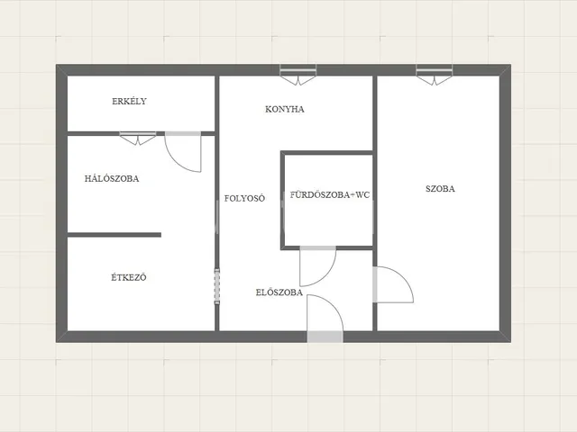 Kiadó lakás Nyíregyháza, Belváros, Ferenc körút 51 nm