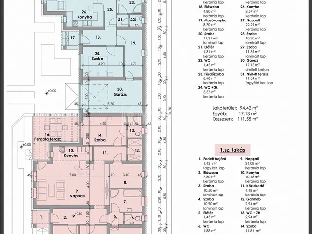 Eladó ház Nyíregyháza, Oros, Központ közeli 118 nm